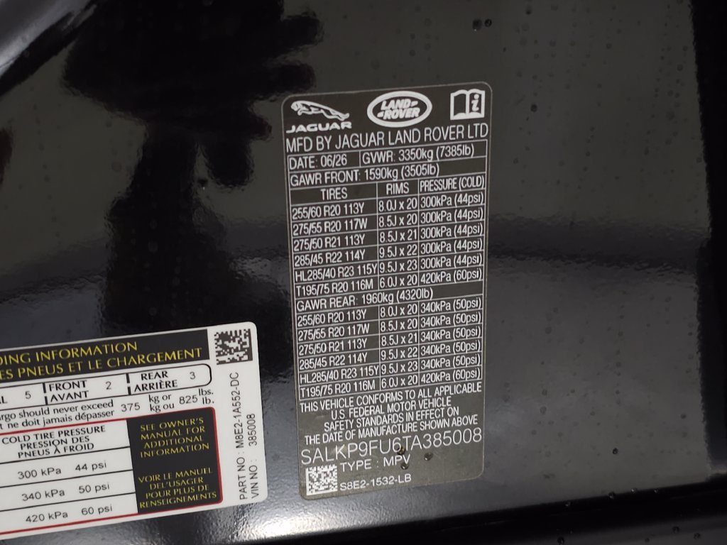 Used 2026 Black Land Rover SE image 42