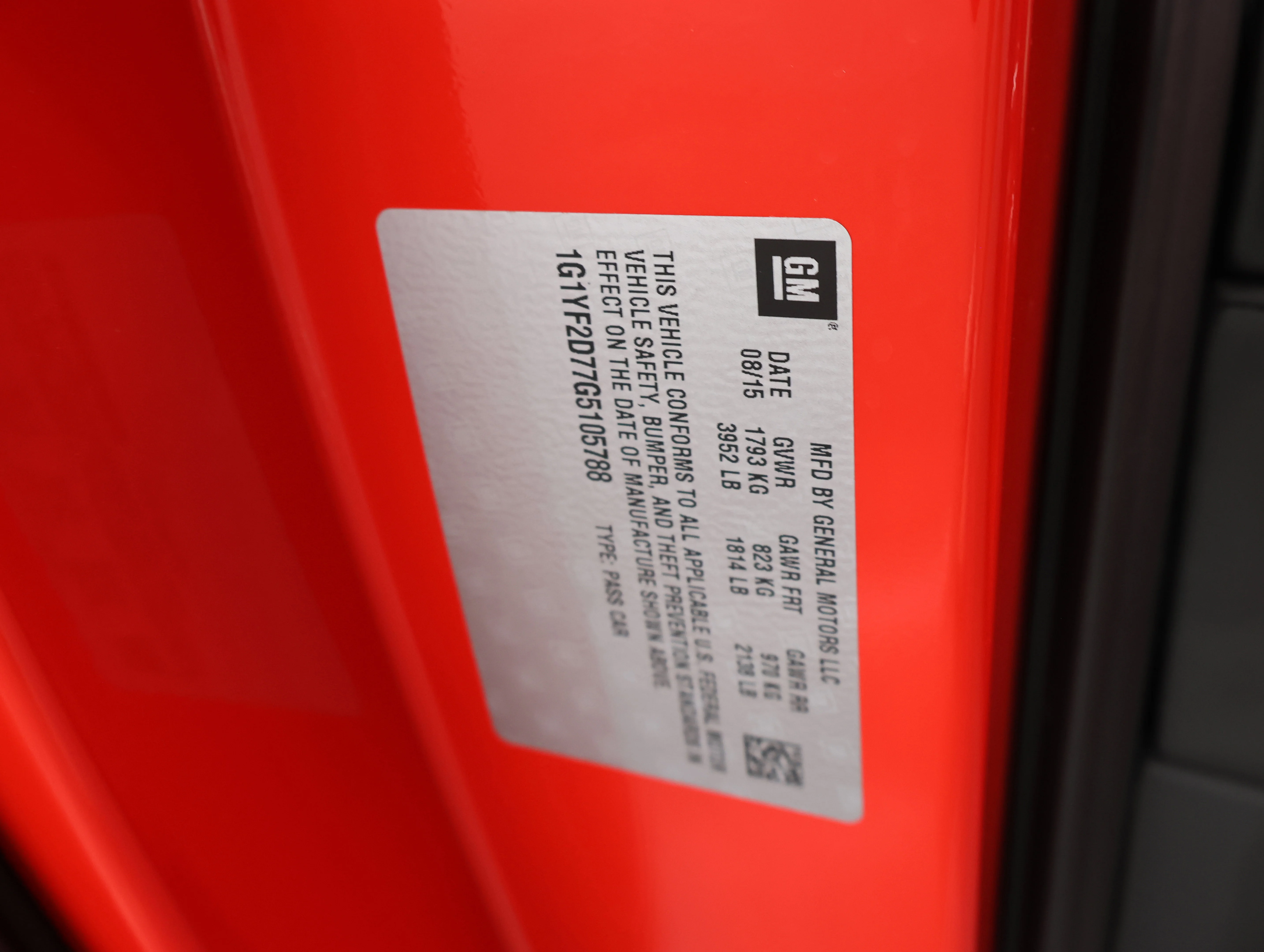 Used 2016 Torch Red Chevrolet Stingray image 50