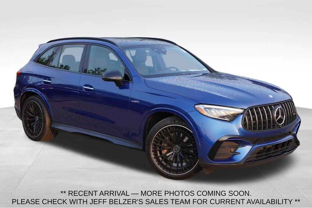 Used 2024 Blue Mercedes-Benz GLC 43 AMG® image 1