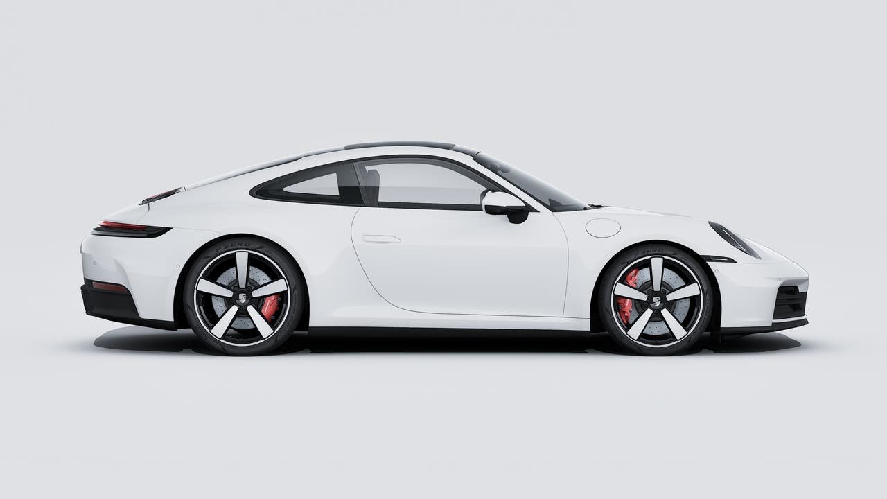 New 2026 White Porsche Carrera 4S image 6