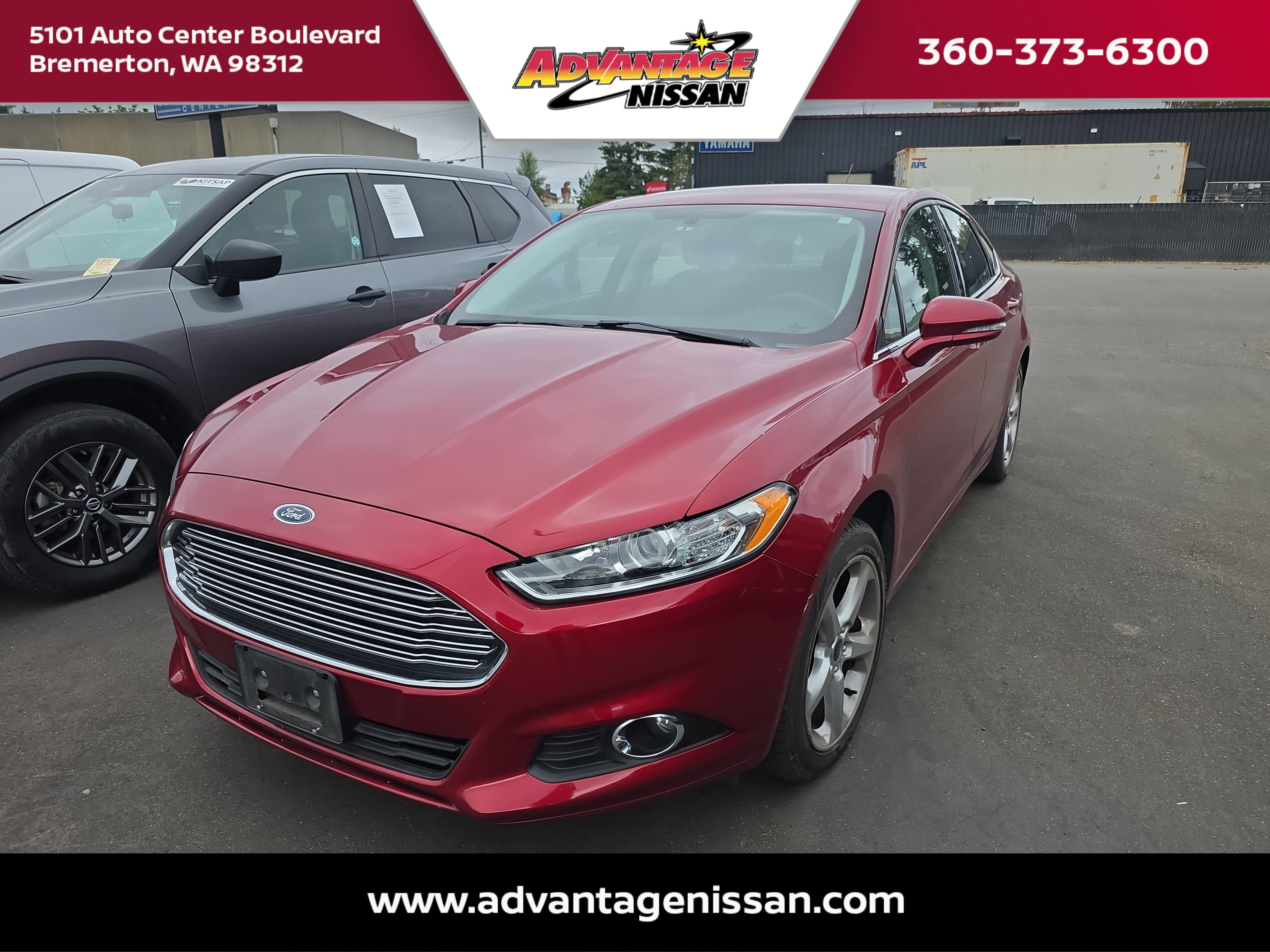 Used 2016 Ruby Red Metallic Ford SE image 1