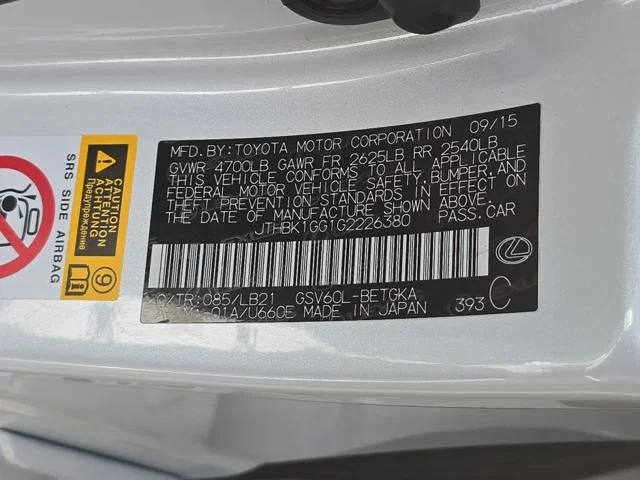 Used 2016 White Lexus 350 image 36