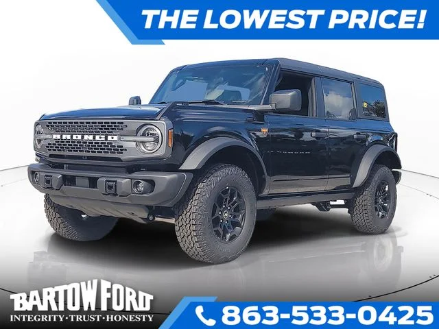 New 2026 Shadow Black Ford Badlands image 1