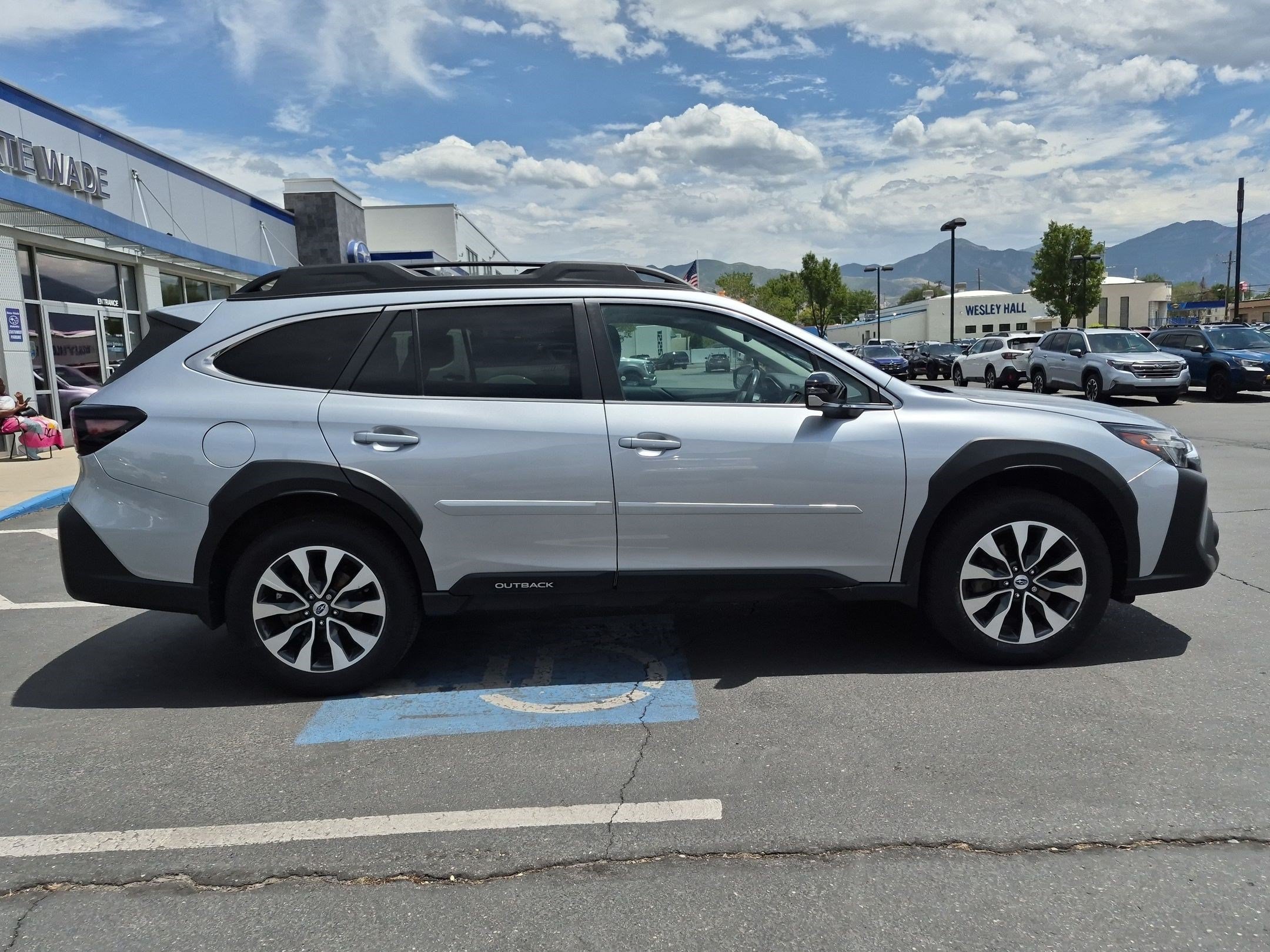 Used 2023 Ice Silver Metallic Subaru Limited XT image 2