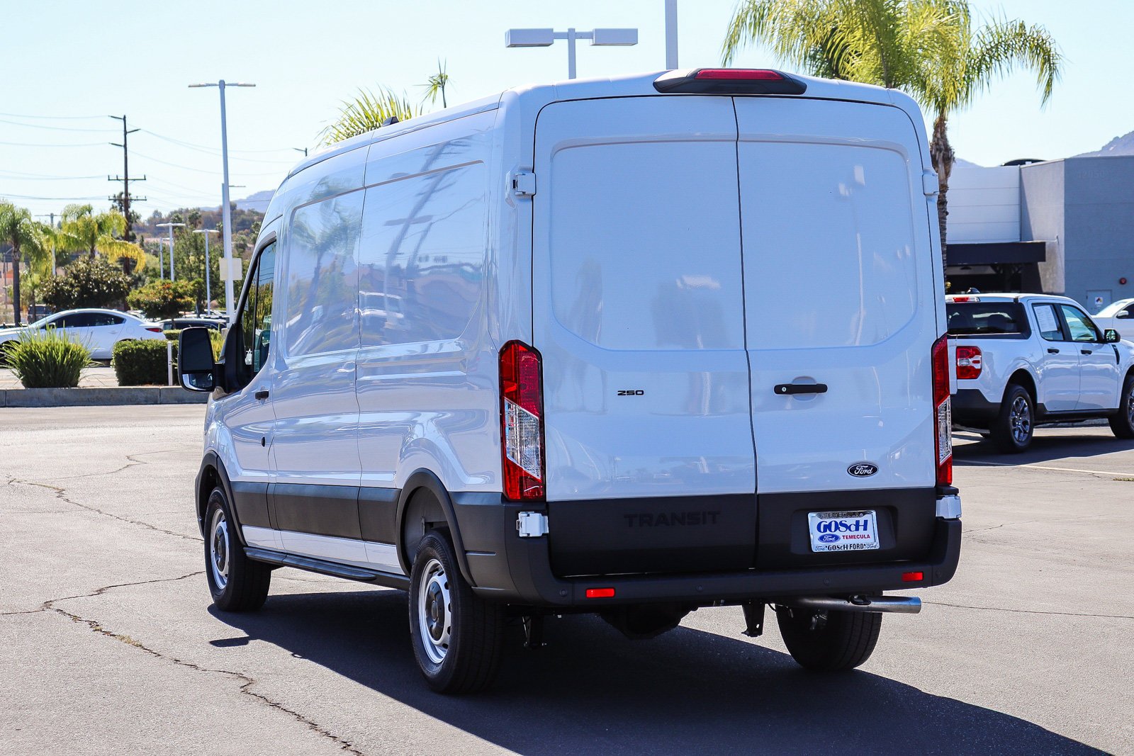 New 2027 Oxford White Ford Cargo Van image 7