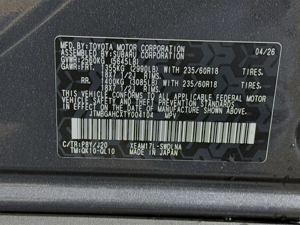 Used 2026 Gray Subaru Premium image 41