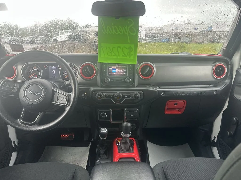 Used 2021 White Jeep Unlimited Willys image 10