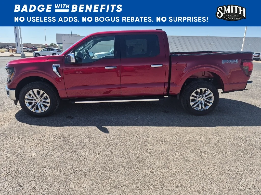New 2026 Ruby Red Metallic Tinted Clearcoat Ford XLT image 3