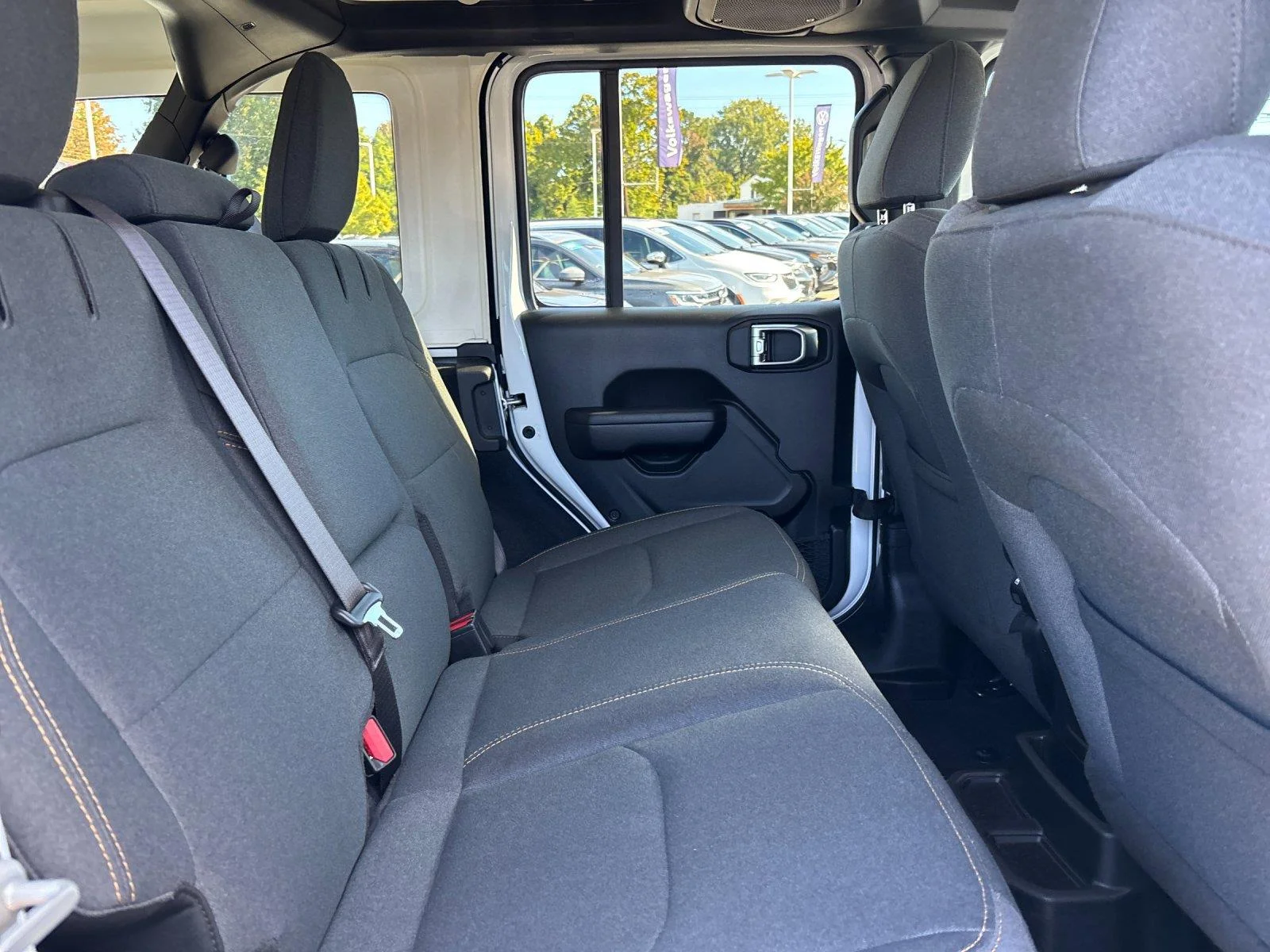 Used 2024 Bright White Clearcoat Jeep Sport S image 37