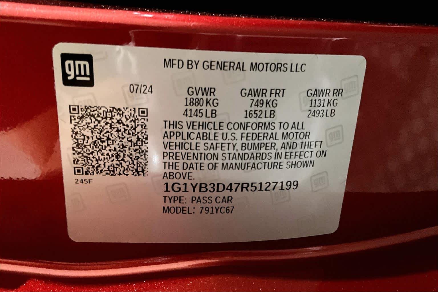 Used 2024 Red Mist Metallic Tintcoat Chevrolet 2LT image 30