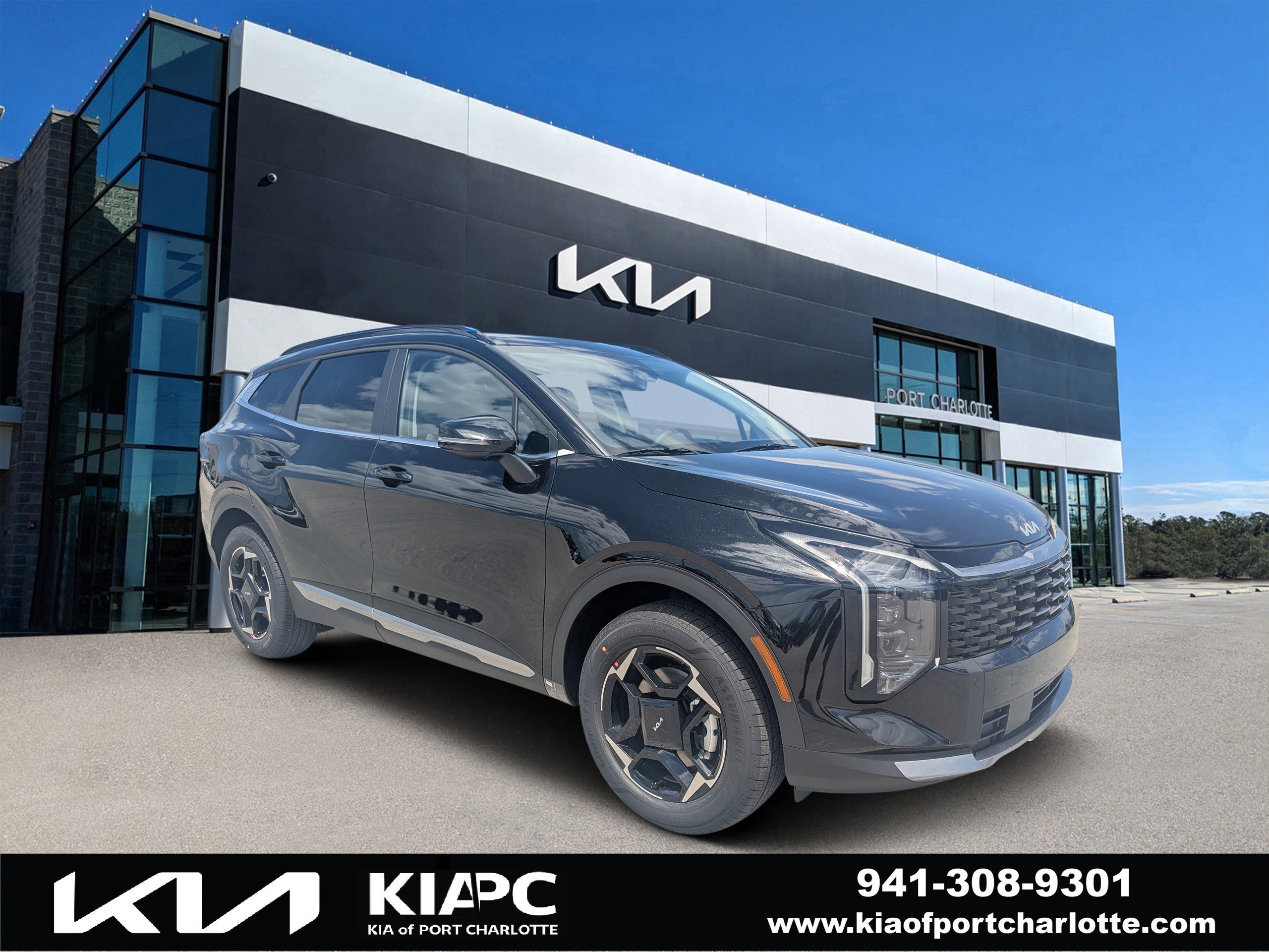New 2026 Fusion Black Kia EX image 1