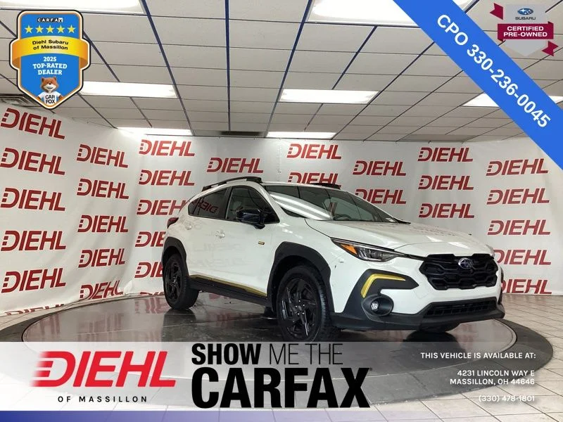 Used 2024 White Subaru Sport image 1