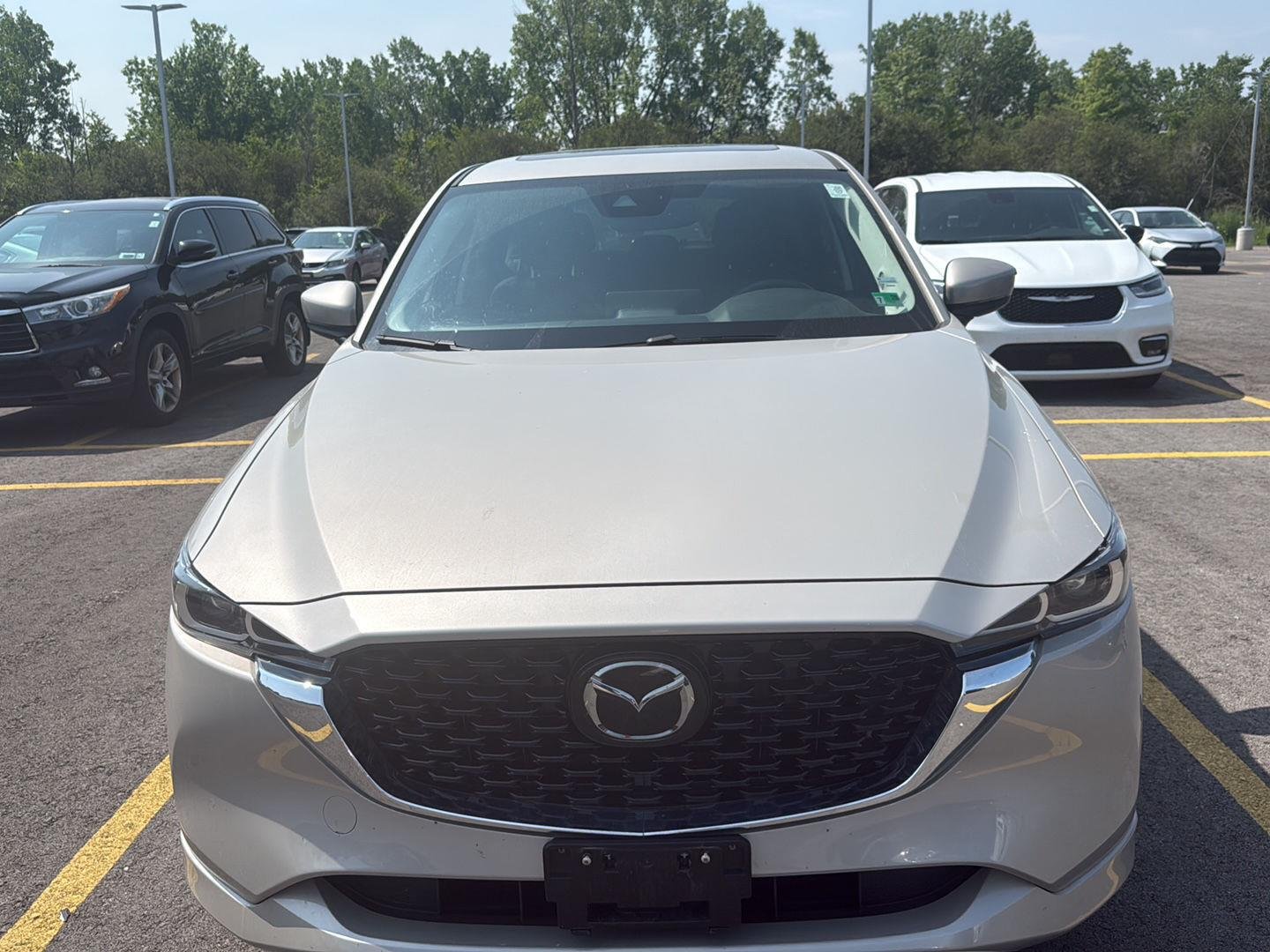 Used 2025 Platinum Quartz Metallic Mazda 2.5 S Preferred Package image 3