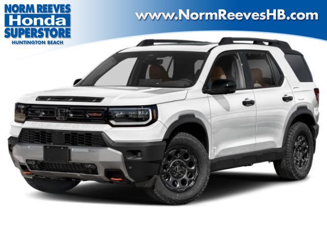 New 2026 Platinum White Pearl Honda TrailSport Elite Blackout image 4