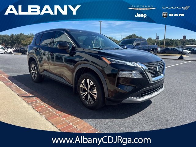 Used 2021 Black Nissan SV image 1