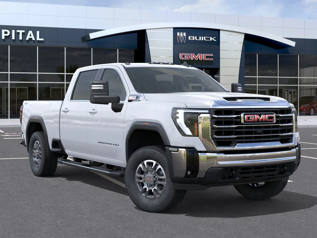 New 2026 Summit White GMC SLE image 7