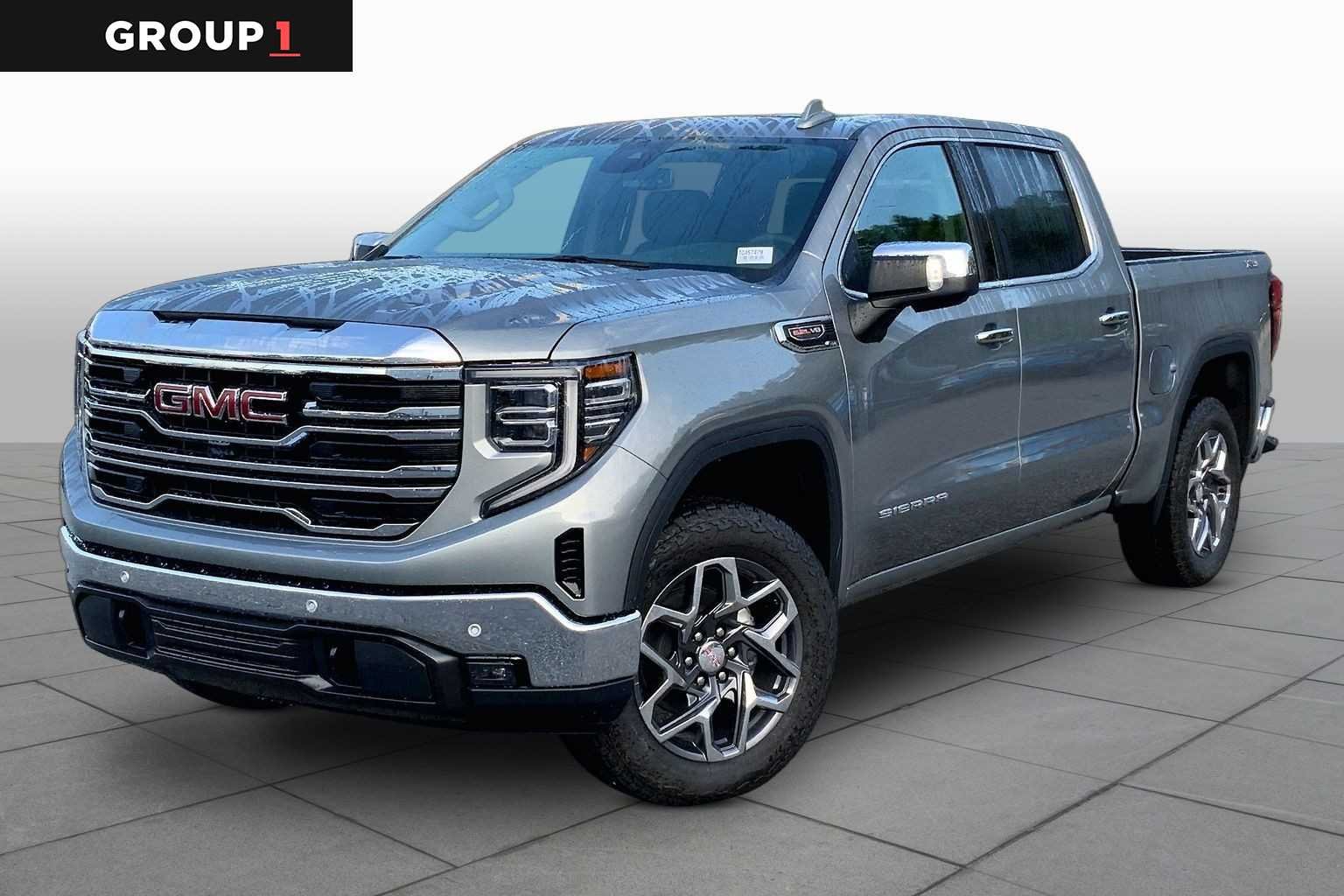New 2026 Sterling Metallic GMC SLT image 1