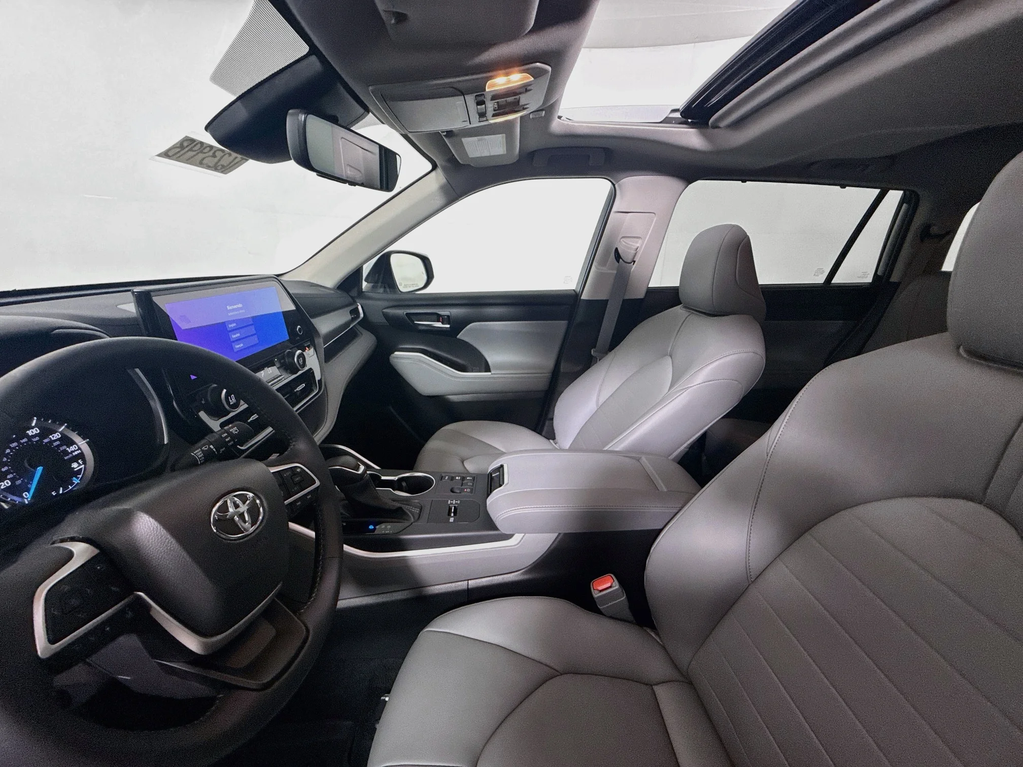 Used 2025 Celestial Silver Metallic Toyota Hybrid XLE image 21