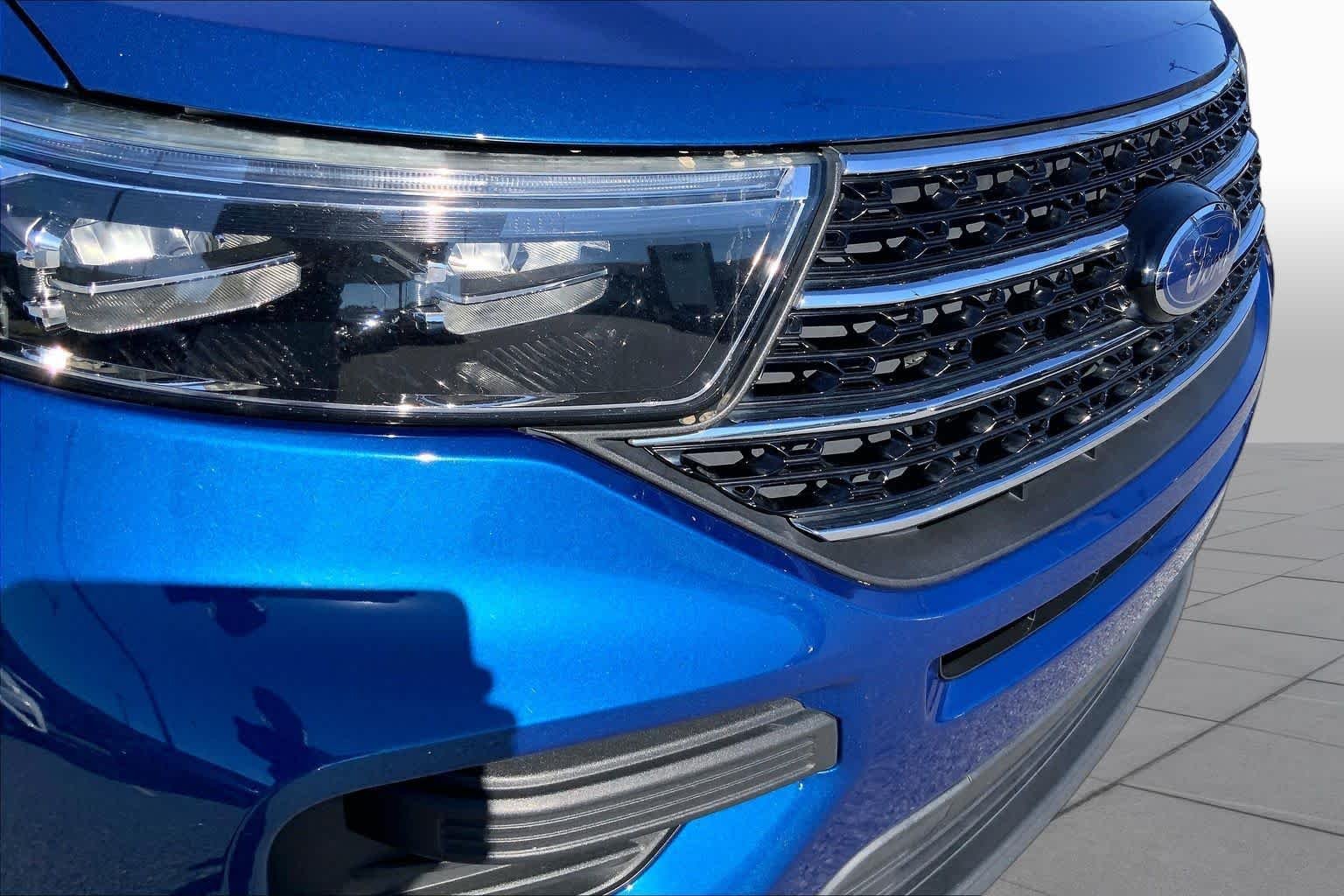 Used 2021 Atlas Blue Metallic Ford XLT image 28