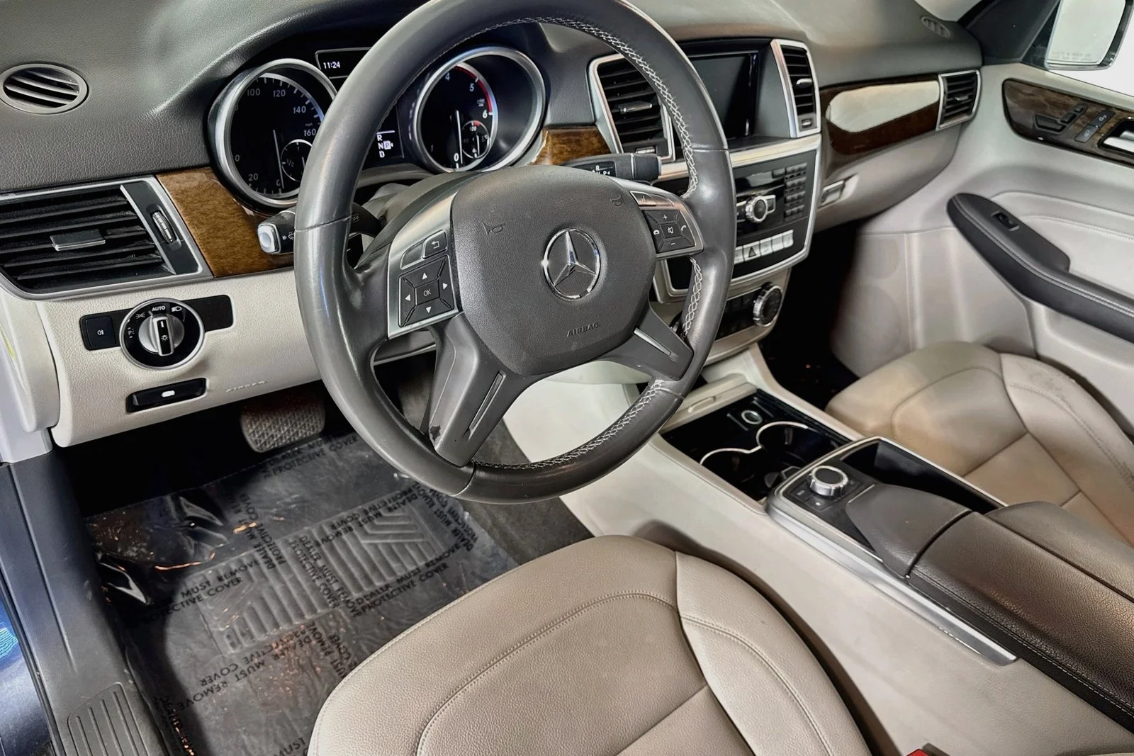 Used 2012 Steel Grey Metallic Mercedes-Benz ML 350 BlueTEC® image 9