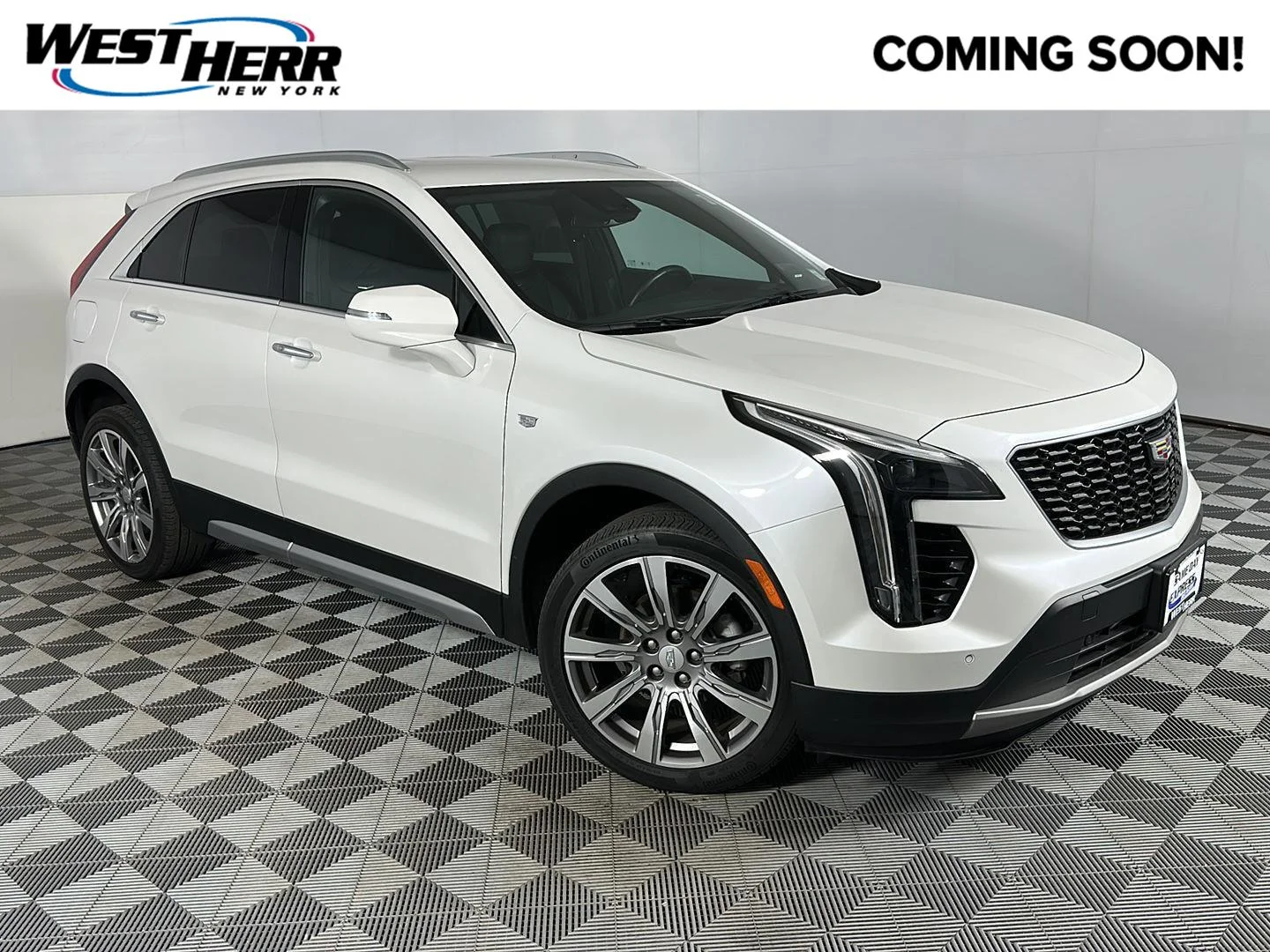 Used 2023 Crystal White Tricoat Cadillac AWD Premium Luxury image 1