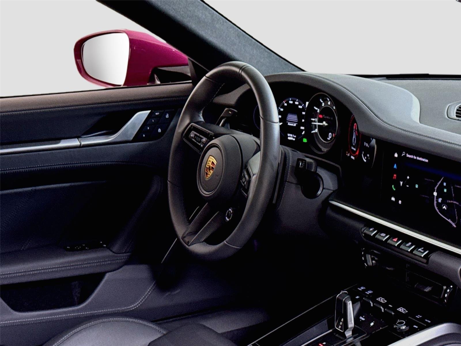 Used 2024 Ruby Star Neo Porsche Turbo S | PCCBs | Front Lift | $60k in options | 21 /22 AG Lux Wheel Setup image 31