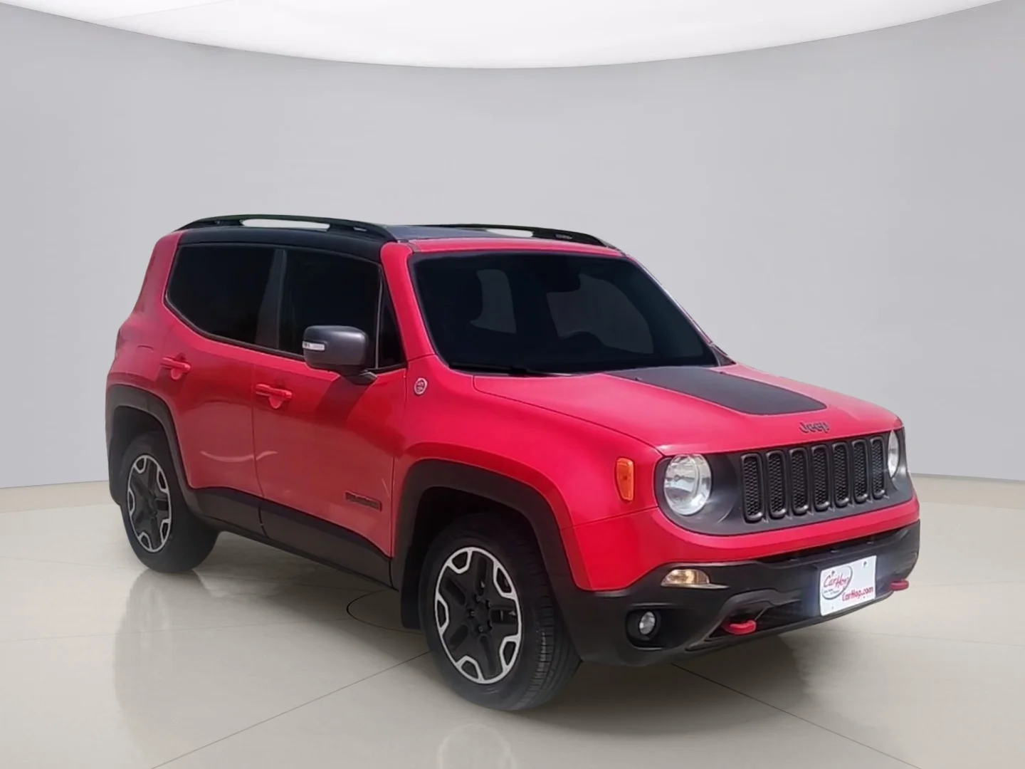 Used 2015 Red Jeep TRAILHAWK image 7