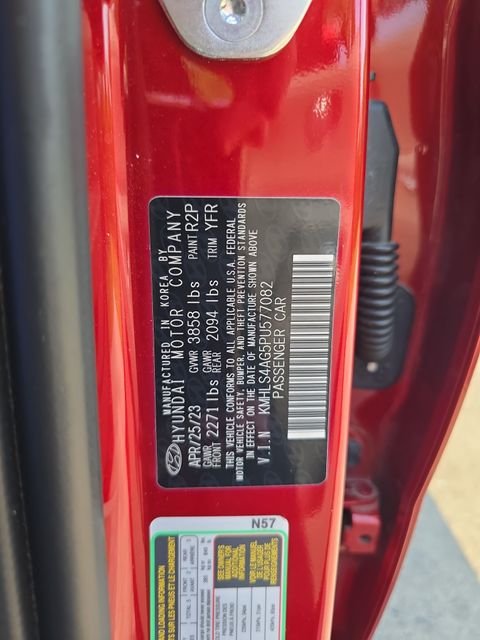 Certified Used 2023 Red Hyundai SEL image 24