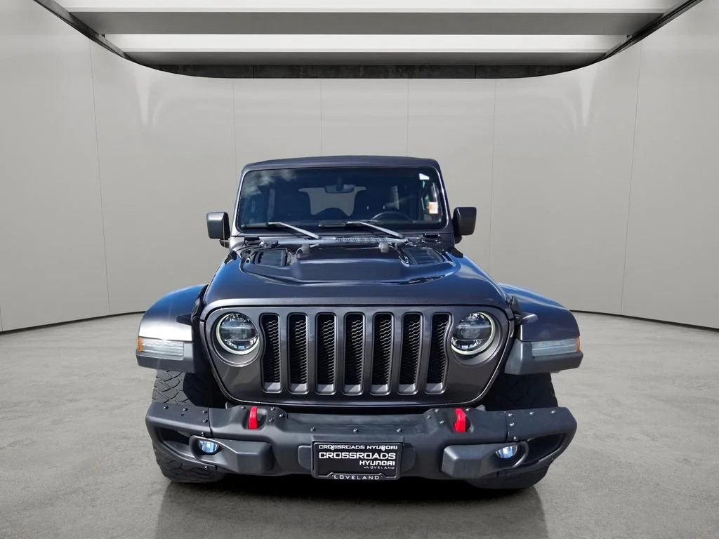 Used 2018 Granite Crystal Metallic Clearcoat Jeep Rubicon image 8