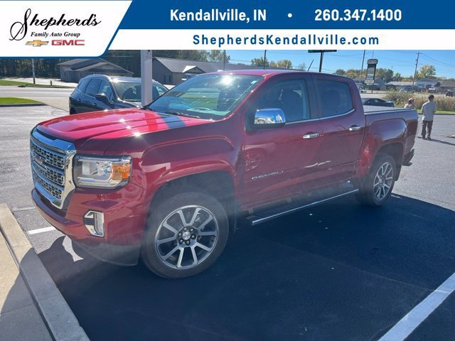 CAYENNE RED TINTCOAT 2021 GMC Canyon Pickup Truck Four-Wheel Drive 