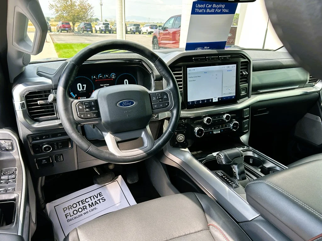 Certified Used 2023 Azure Gray Metallic Ford LARIAT image 9