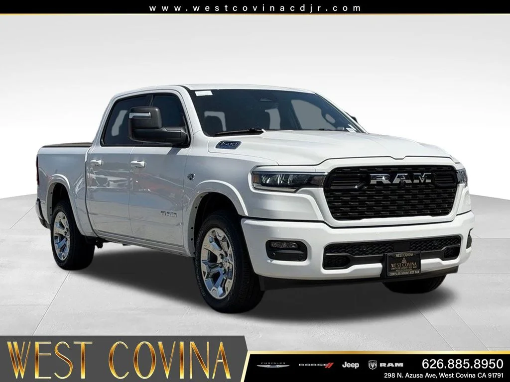 New 2026 Bright White Clear-Coat Exterior Paint RAM Big Horn/Lone Star image 5