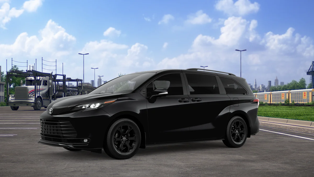 New 2026 Midnight Black Metallic Toyota Woodland Edition image 2