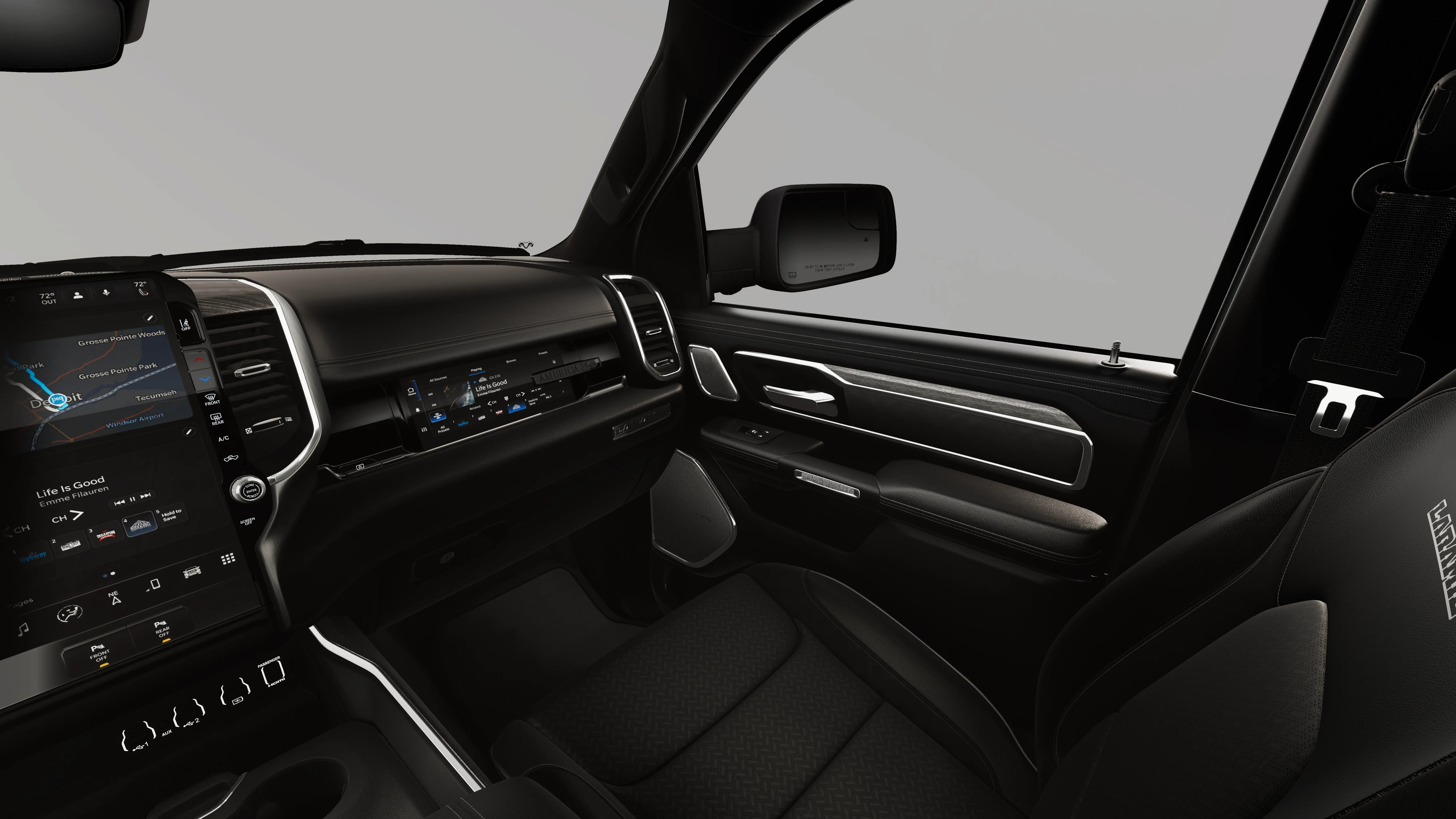 New 2026 Serrano-Green Metallic Exterior Paint RAM Laramie image 19