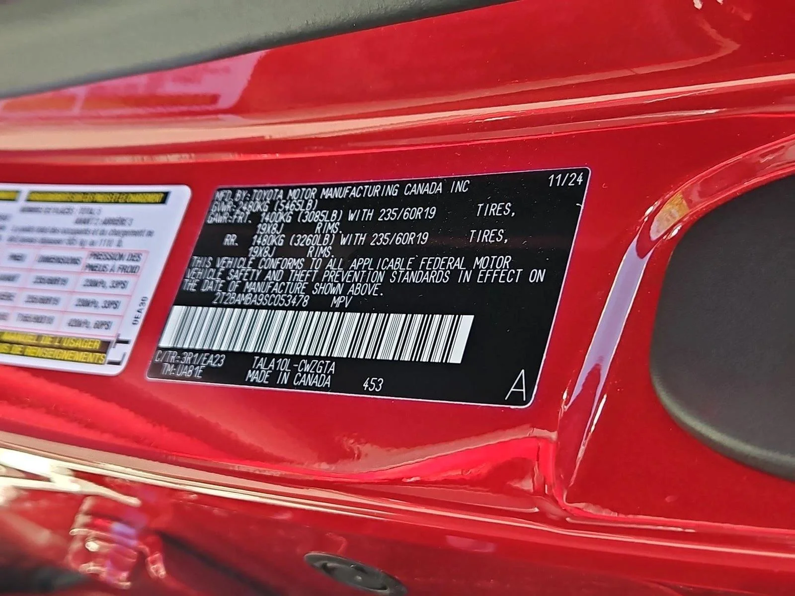 Used 2025 Matador Red Mica Lexus RX 350 image 15