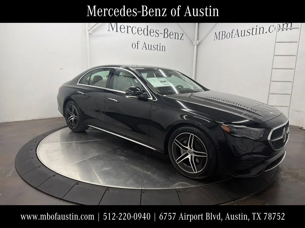 New 2027 Black Mercedes-Benz E 350 image 1