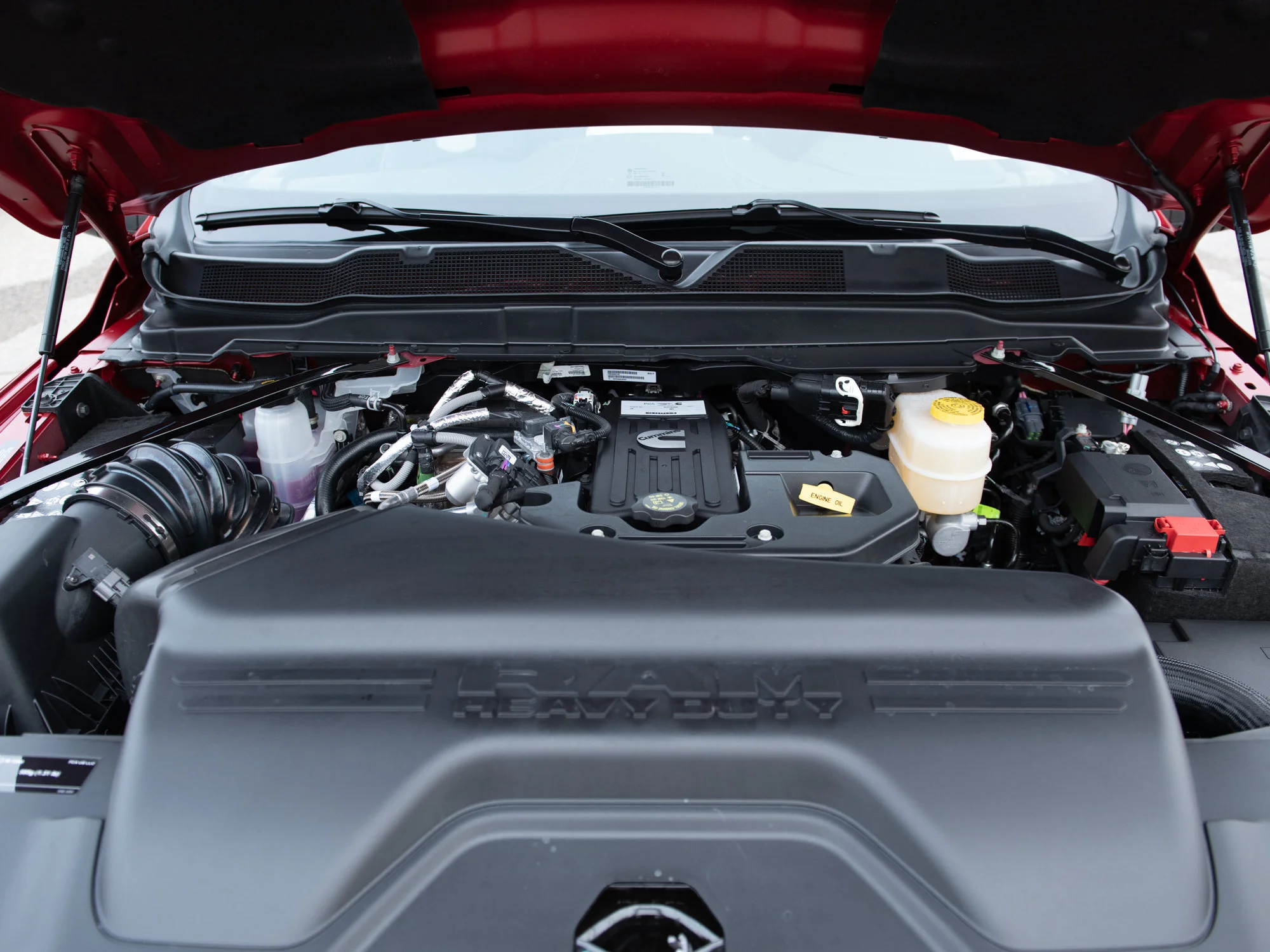 New 2027 Red RAM Limited Night* Mega Cab 4x4, Sunroof, Passenger Screen, Harman/Kardon image 14