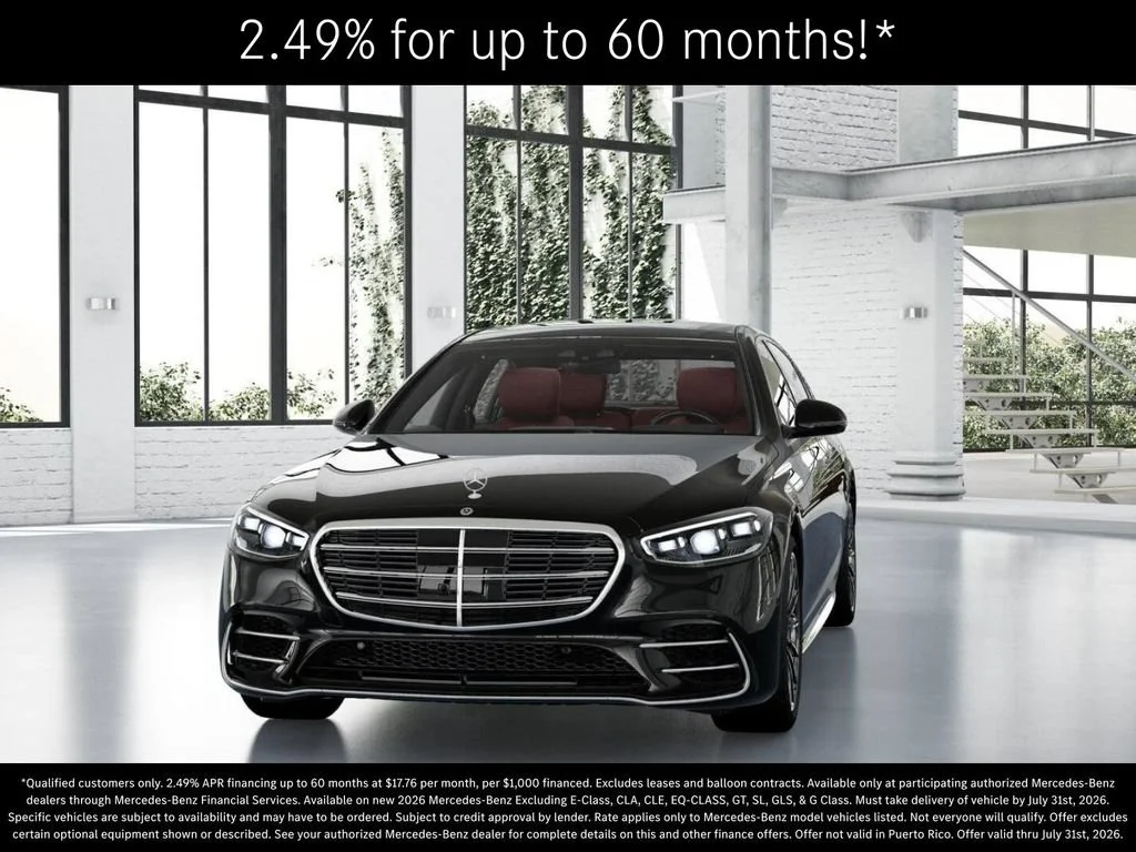 New 2026 Obsidian Black Metallic Mercedes-Benz S 580 image 84