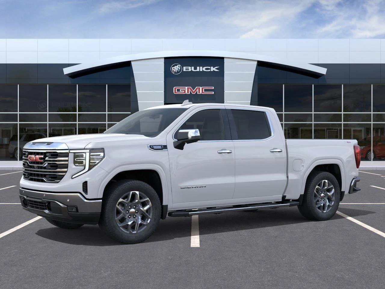 New 2026 Summit White GMC SLT image 2
