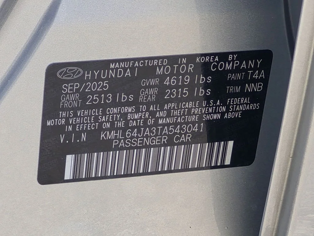 Certified Used 2026 Silver Hyundai SEL Sport image 27