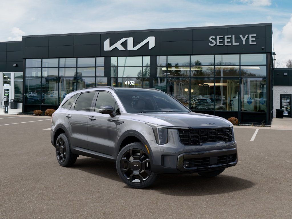 New 2026 Steel Gray Kia X-Line SX Prestige AWD image 8