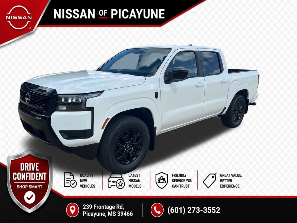 New 2026 Glacier White Nissan Crew Cab SV image 1