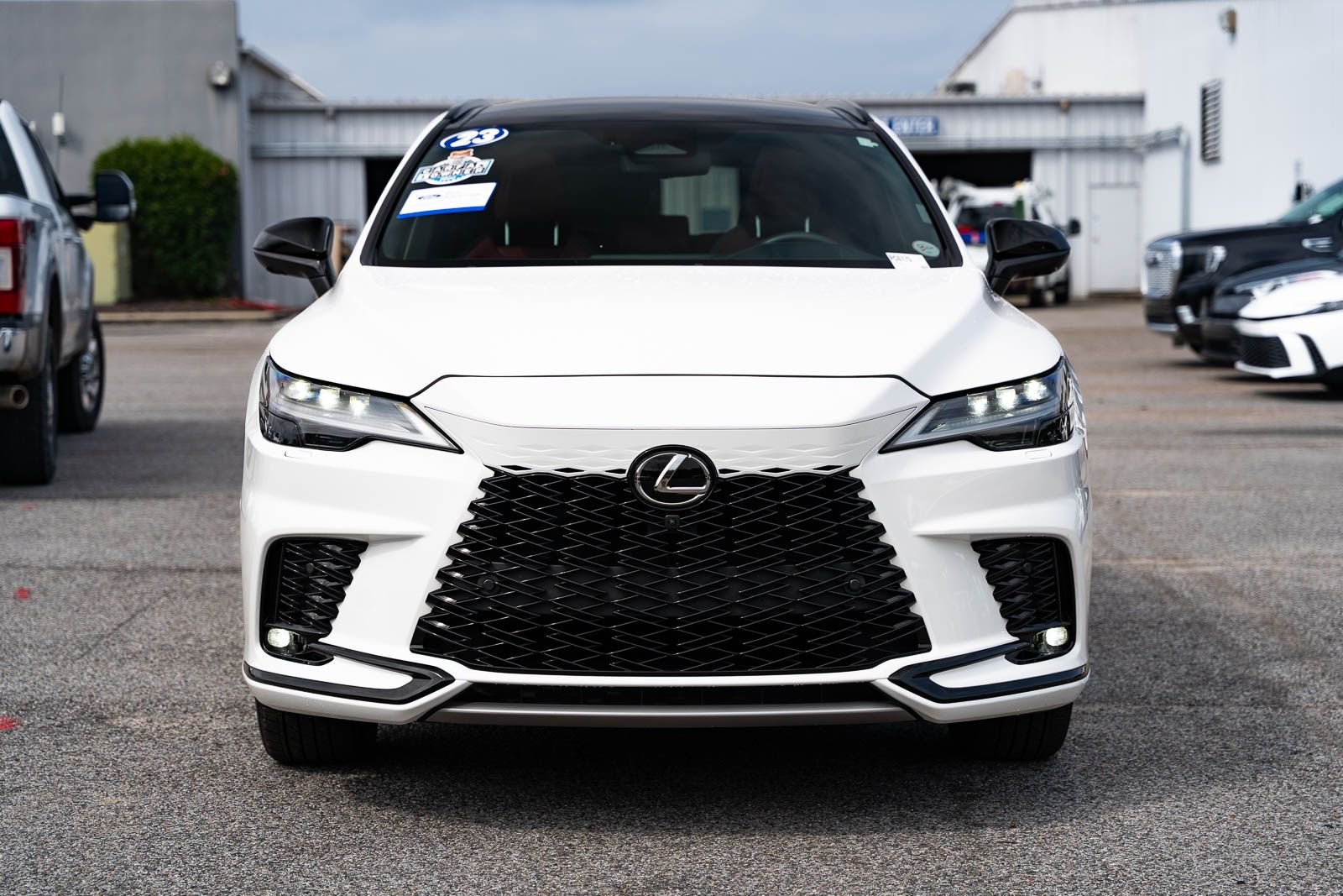 Certified Used 2023 White Lexus 500h F SPORT Performance image 2