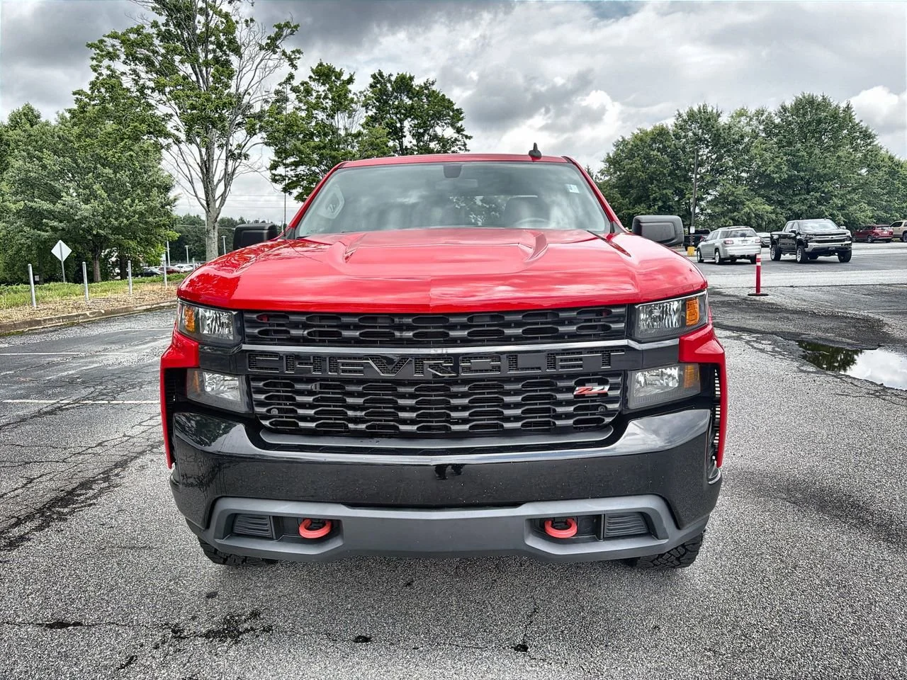 Used 2021 RED HOT Chevrolet Custom Trail Boss image 3