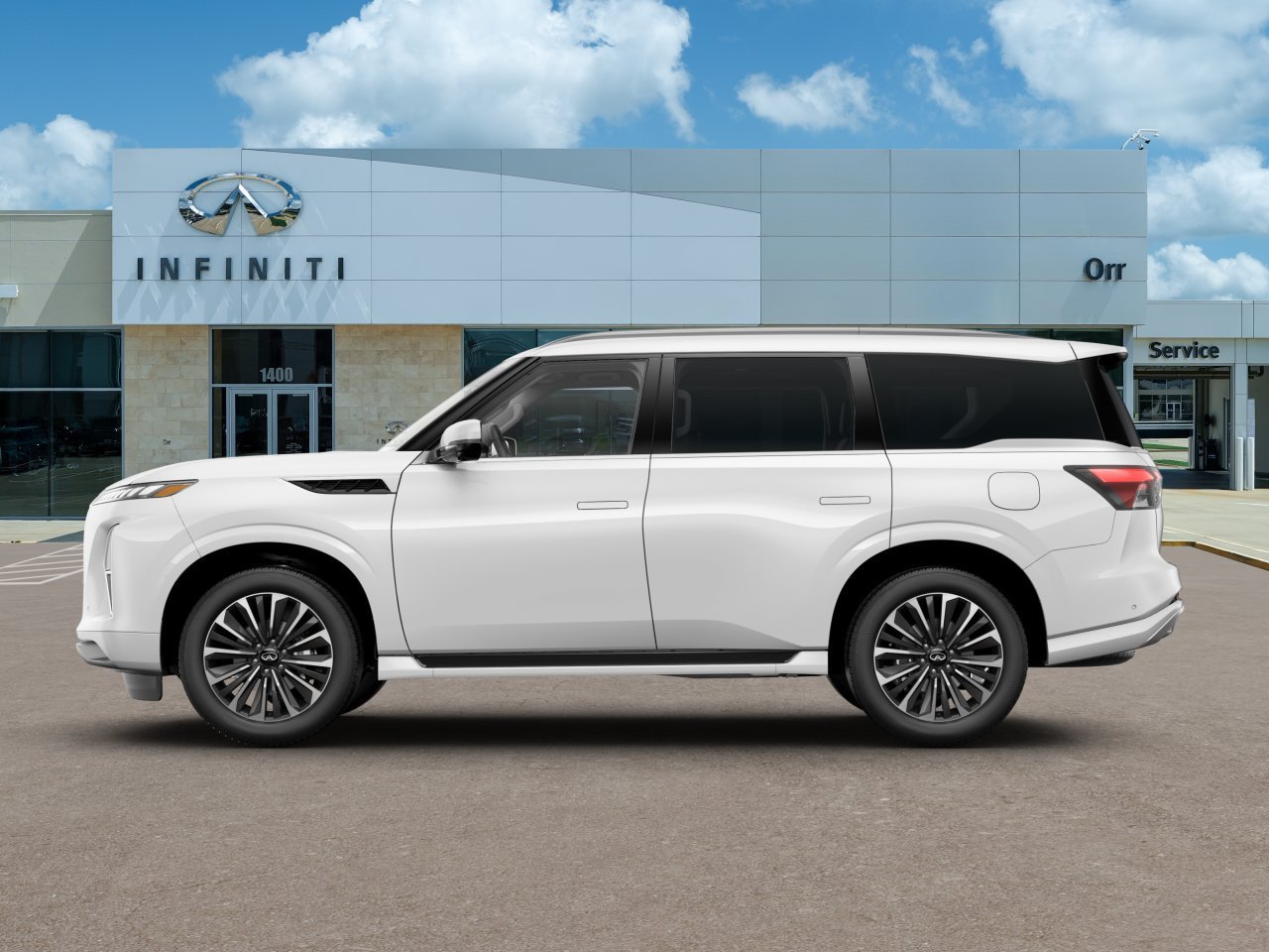 New 2027 White INFINITI LUXE image 3