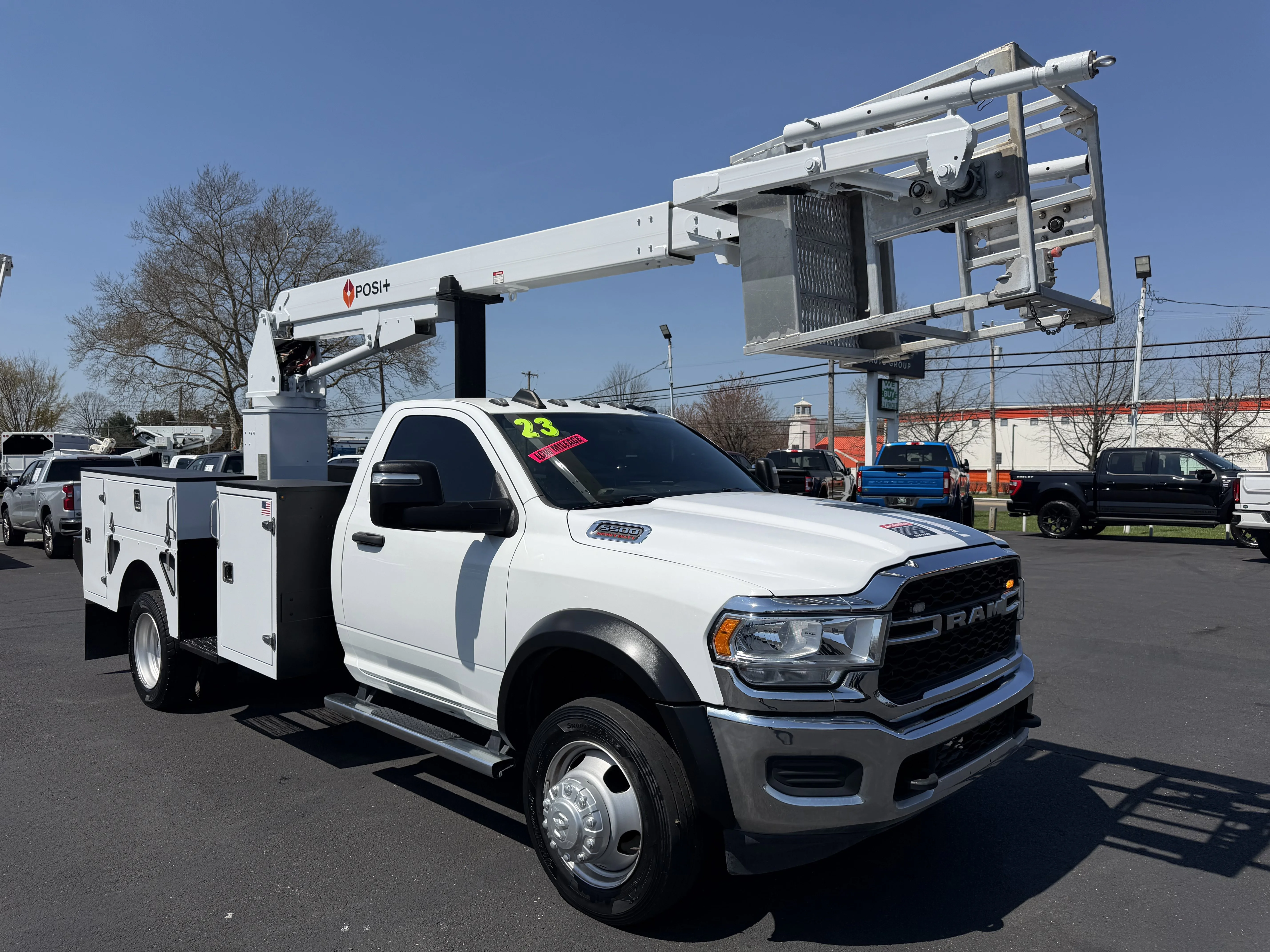 Used 2023 Bright White Clearcoat Ram  image 8