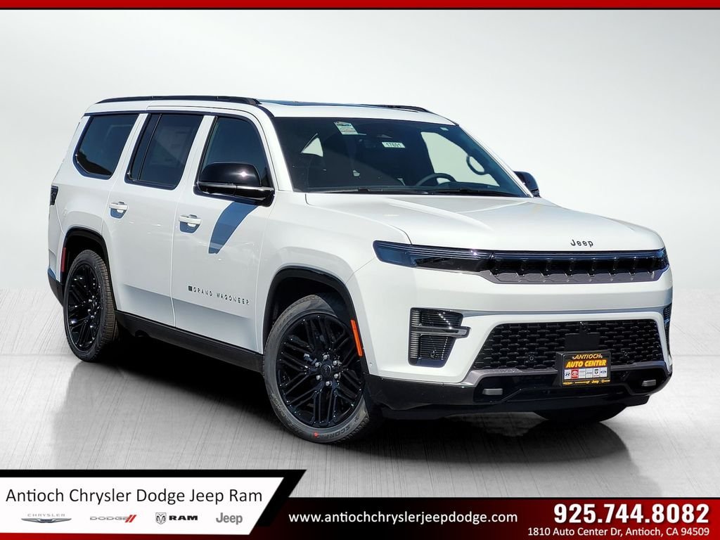 New 2026 Bright White Clear-Coat Exterior Paint Jeep Limited Reserve image 1