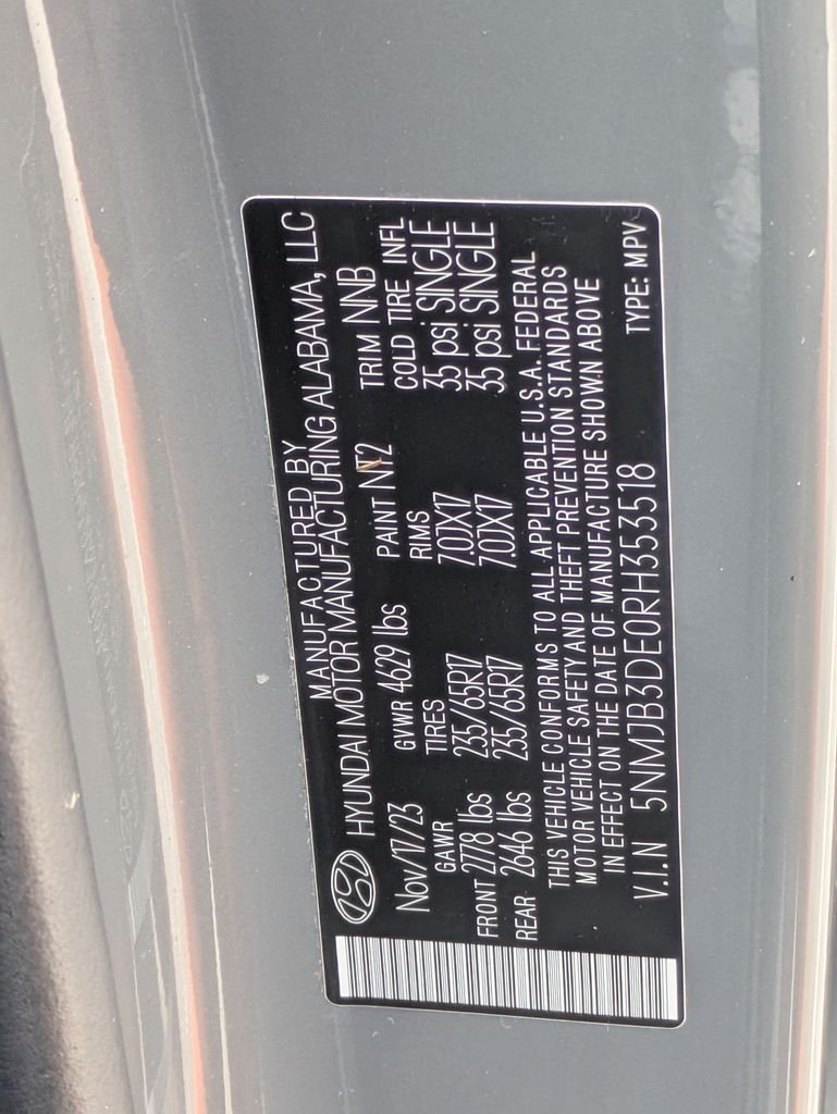Used 2024 Gray Hyundai SEL image 22