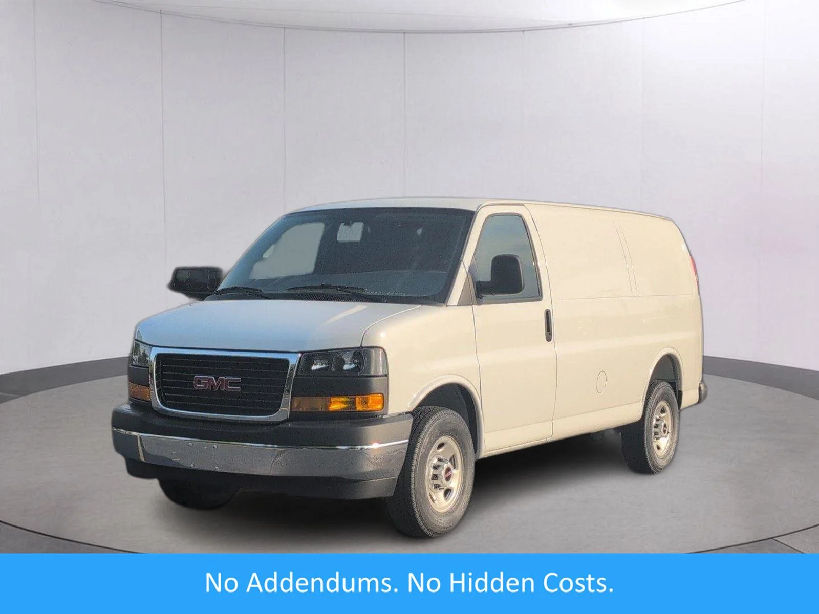 New 2026 Summit White GMC Work Van image 1