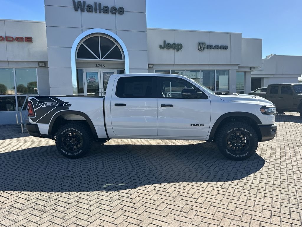 New 2026 Bright White Clear-Coat Exterior Paint RAM Rebel image 4
